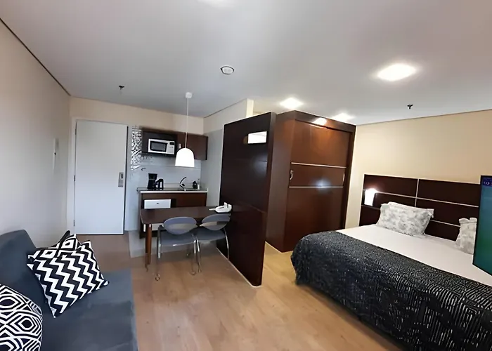 Flat Hotel Rua Americo Brasiliense 2163 Uh1208