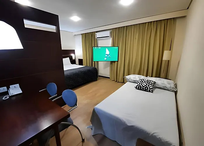 Flat Hotel Rua Americo Brasiliense 2163 Uh1208